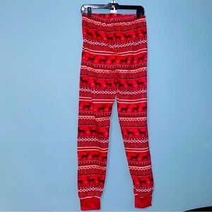 Gymboree Unisex Adult Christmas Fairisle Sleep Pants Size Small